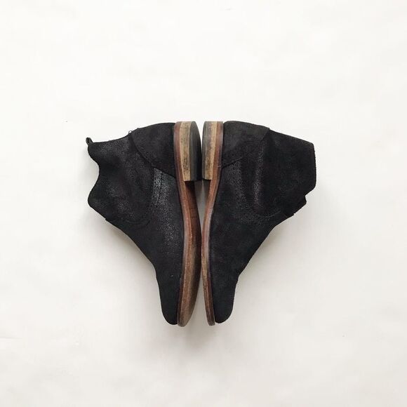 Zara black sparkly leather ankle boots EUC size 28(11) - Picture 2 of 6